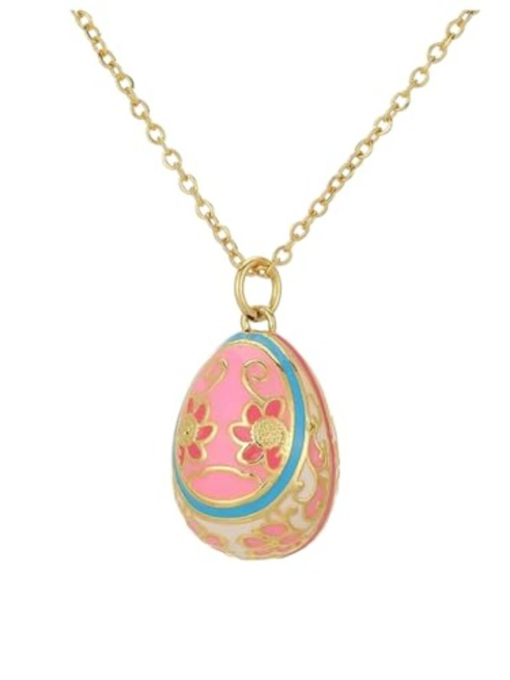 Mothers Day‎ Gifts -Russian Egg Pendant Necklace, Trendy Jewelry Gifts for Women